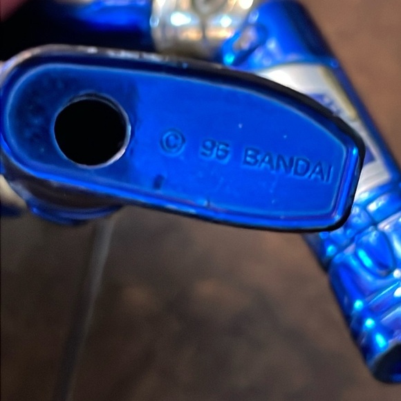 1996 Bandai Metallic Power Rangers Action Figures Lot of 4 - Picture 3 of 7